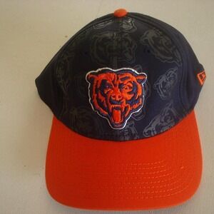 CHICAGO BEARS NEW ERA S/M  HAT CAP VINTAGE 00S Y2K B5